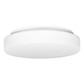 Taklampa för utomhusbruk med sensor HECTOR 2xE27/60W/230V diameter 40 cm IP44 opal vit