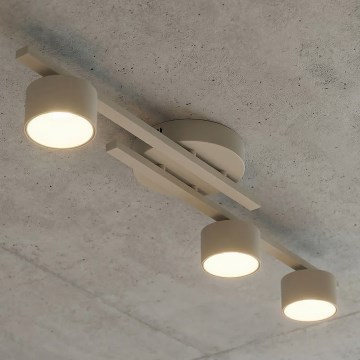 Taklampa FRAGMENT 3xGX53/12W/230V beige
