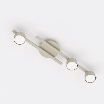 Taklampa FRAGMENT 3xGX53/12W/230V beige
