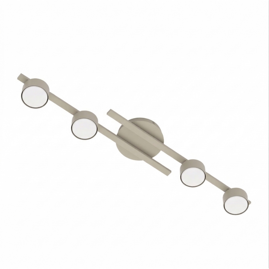 Taklampa FRAGMENT 4xGX53/12W/230V beige