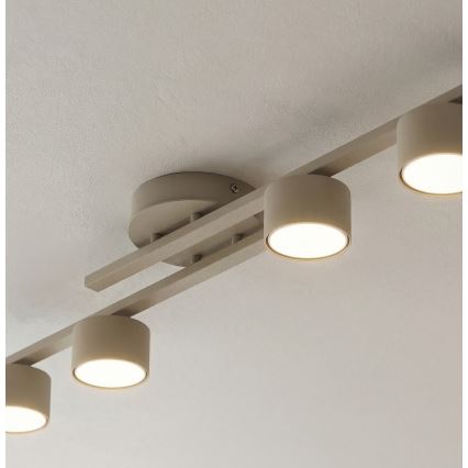 Taklampa FRAGMENT 4xGX53/12W/230V beige