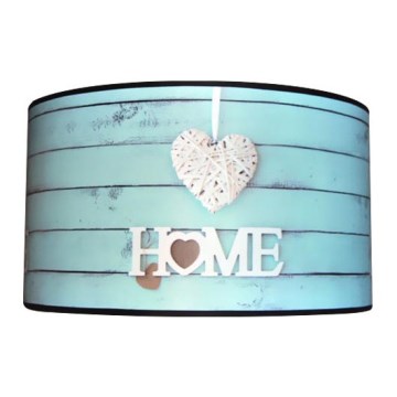 Taklampa HOME 2xE27/60W/230V blå