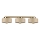 Taklampa IGNIA 3xE27/60W/230V beige/guld