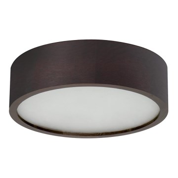 Taklampa JASMIN 1xE27/20W/230V tall ø 27,5 cm wenge