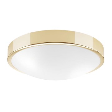 Taklampa JONAS 2xE27/60W/230V diameter 36 cm gyllene