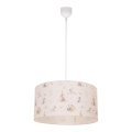 Taklampa KIDS ROOM för barnrum 1xE27/60W/230V Ø 40 cm med söta djurmotiv