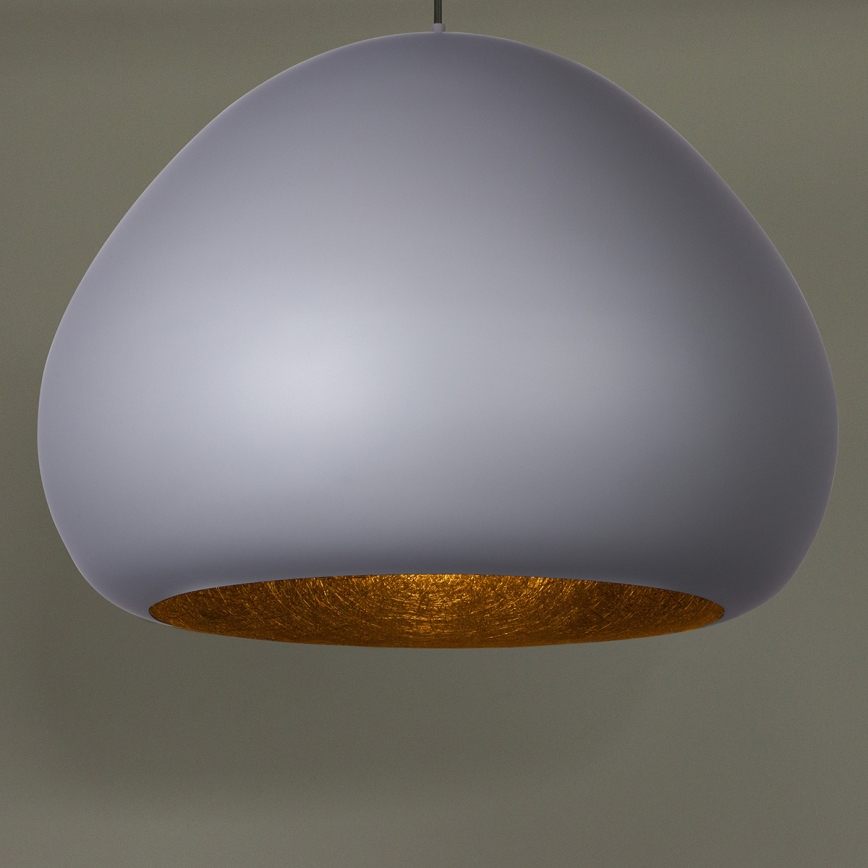 Taklampa på kabel LAVA 1xE27/15W/230V grå/svart