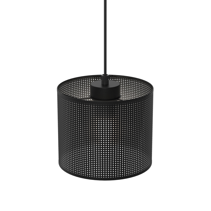 Taklampa på kabel LOFT SHADE 1xE27/60W/230V Ø 18 cm svart