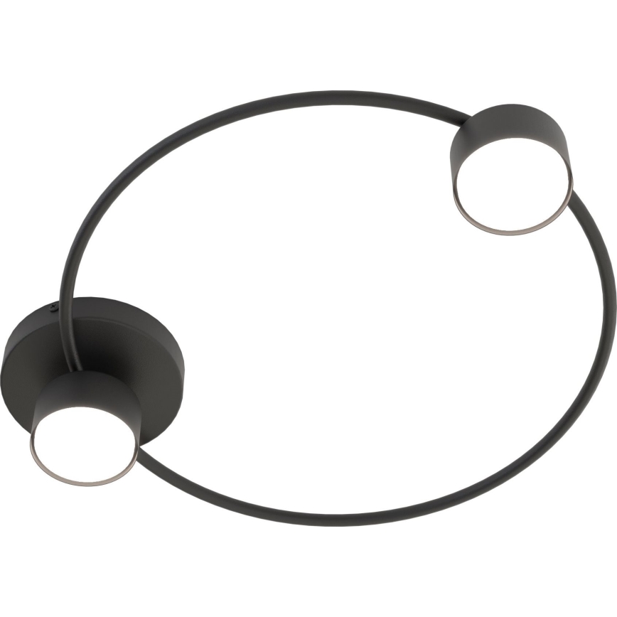 Taklampa LUCIO 2xGX53/12W/230V svart