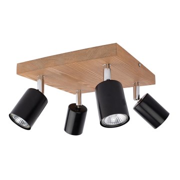 Taklampa MANARA 4xGU10/5W/230V tallträ