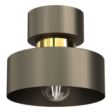 Taklampa MARTI 1xE27/15W/230V mässing/guld