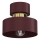 Taklampa MARTI 1xE27/15W/230V Ø 20,5 cm bordeaux/guld