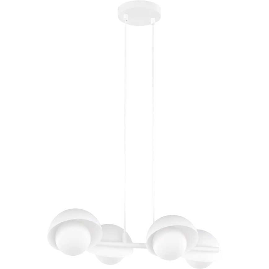 Taklampa med kabel BOOM 4xG9/8W/230V vit