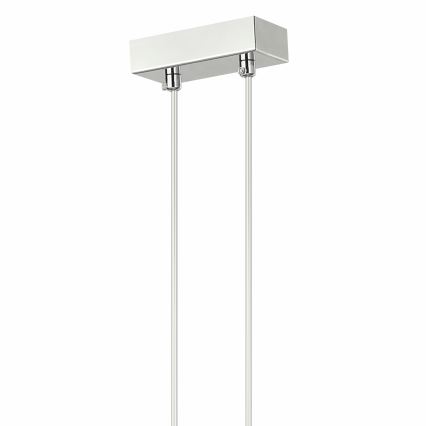 Taklampa med kabel MADDIE 6xE14/5W/230V, blank krom