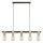Taklampa med kabel MAXIM 5xE27/15W/230V svart/beige