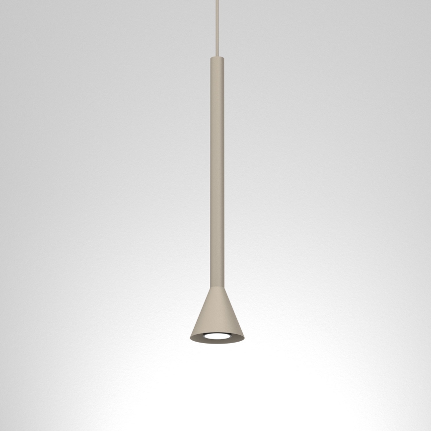 Taklampa med kabel MAZZO 1xGU10/8W/230V beige