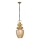 Taklampa med kedja BOTTLE 1xE27/40W/230V guld