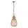 Taklampa med kedja BOTTLE 1xE27/40W/230V guldfärgad