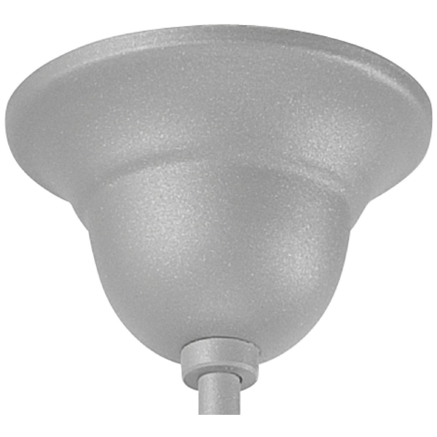 Taklampa med kedja RETRO II 5xE27/60W/230V, silverfärgad