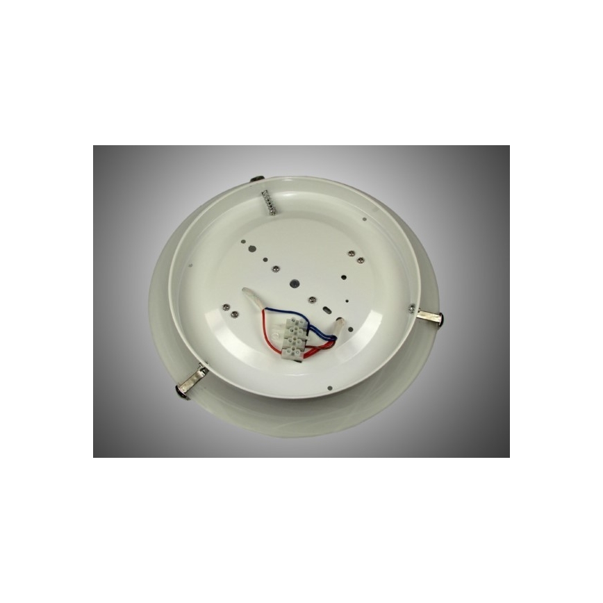 Taklampa med sensor 2xE27/40W/230V