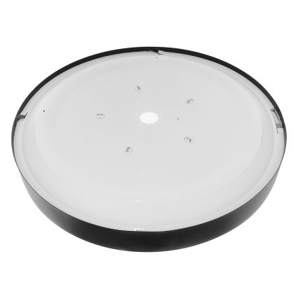 Taklampa med rörelse- och skymningssensor CLEO 5xE27/24W/230V Ø 60 cm svart