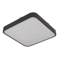 Taklampa med sensor WILTON, 2 x E27 (max 60 W), 230 V, 33 x 33 cm, antracit