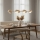 Taklampa med sladd BOOM 6xG9/8W/230V beige