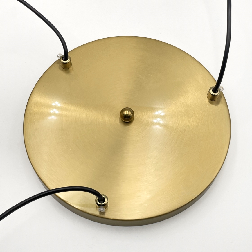 Taklampa med vajer CHITA 3xG9/5W/230V guldfärgad