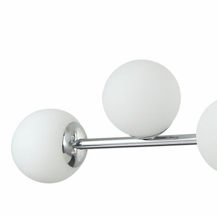 Taklampa med vajer MADDIE 5xE14/5W/230V polerad krom