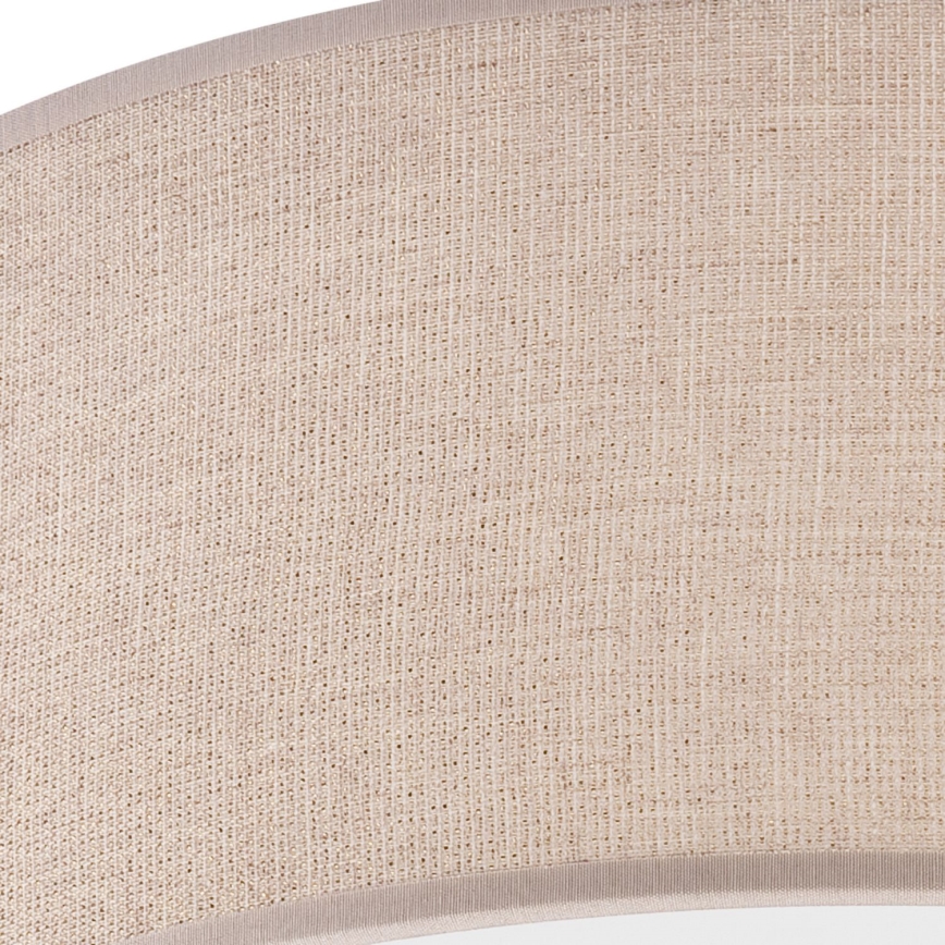 Taklampa MONTE 1xE27/60W/230V Ø 35 cm brun