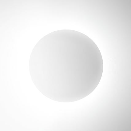 Taklampa MOONLIGHT 1xE27/15W/230V Ø 16 cm krämfärgad