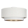 Taklampa NATIA 1xE27/60W/230V Ø 45 cm vit