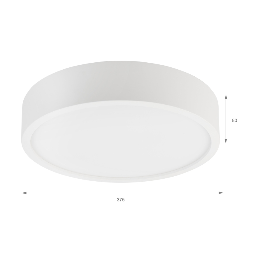 Taklampa NATURAL 3x E27/15W/230V Ø 37,5 cm furu/vit