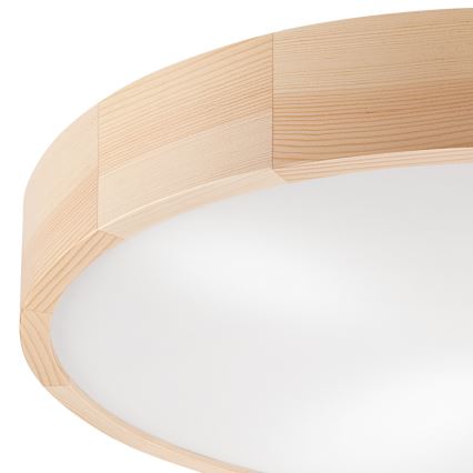 Taklampa NATURAL 4xE27/60W/230V ø 57,5 cm tall