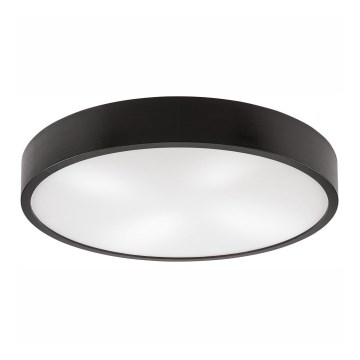 Taklampa NATURAL 4xE27/60W/230V ø 57,5 cm wenge/tall