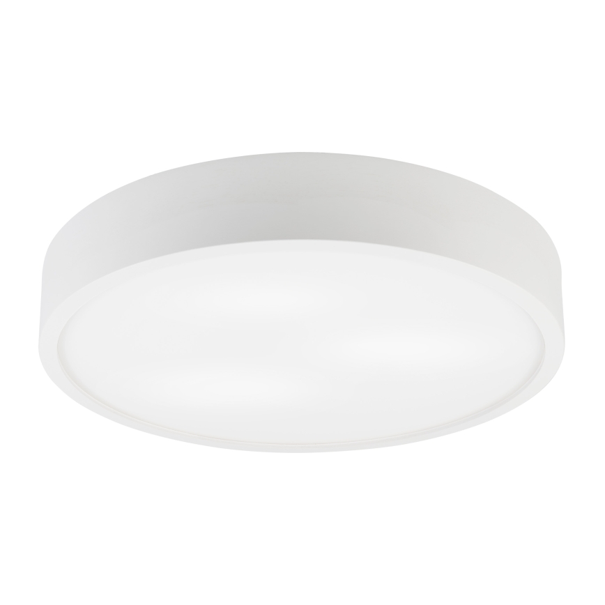 Taklampa NATURAL 5xE27/15W/230V Ø 47,5 cm furu/vit