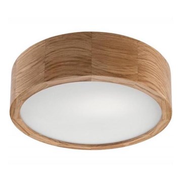 Taklampa OAK 1 x E27/60 W/230 V, ek, Ø 27,5 cm