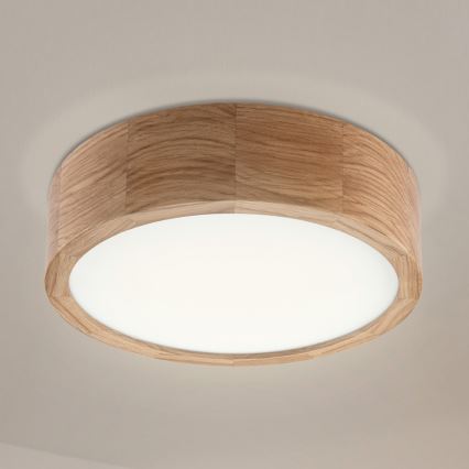 Taklampa OAK 1 x E27/60 W/230 V, ek, Ø 27,5 cm