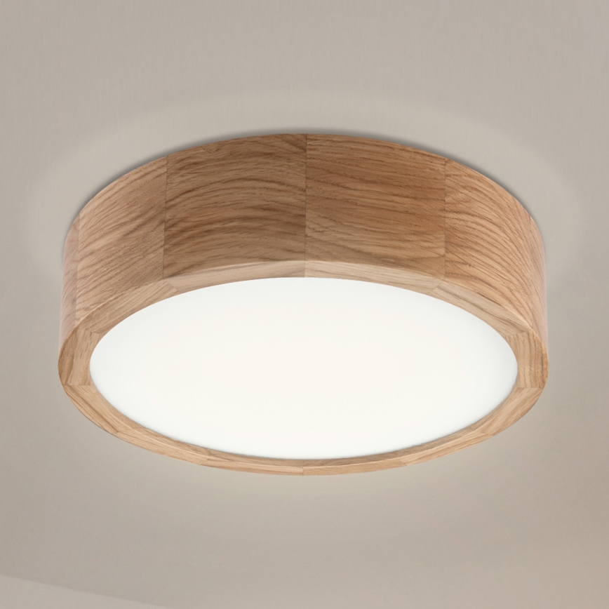 Taklampa OAK 1 x E27/60 W/230 V, ek, Ø 27,5 cm
