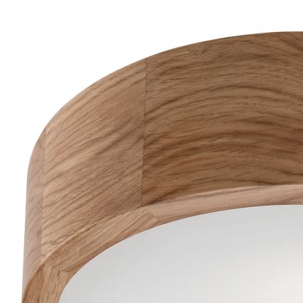 Taklampa OAK 1 x E27/60 W/230 V, ek, Ø 27,5 cm