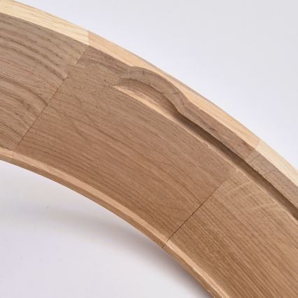 Badrumstaklampa OAK 2xE27/15W/230V IP54 ek Ø 27 cm