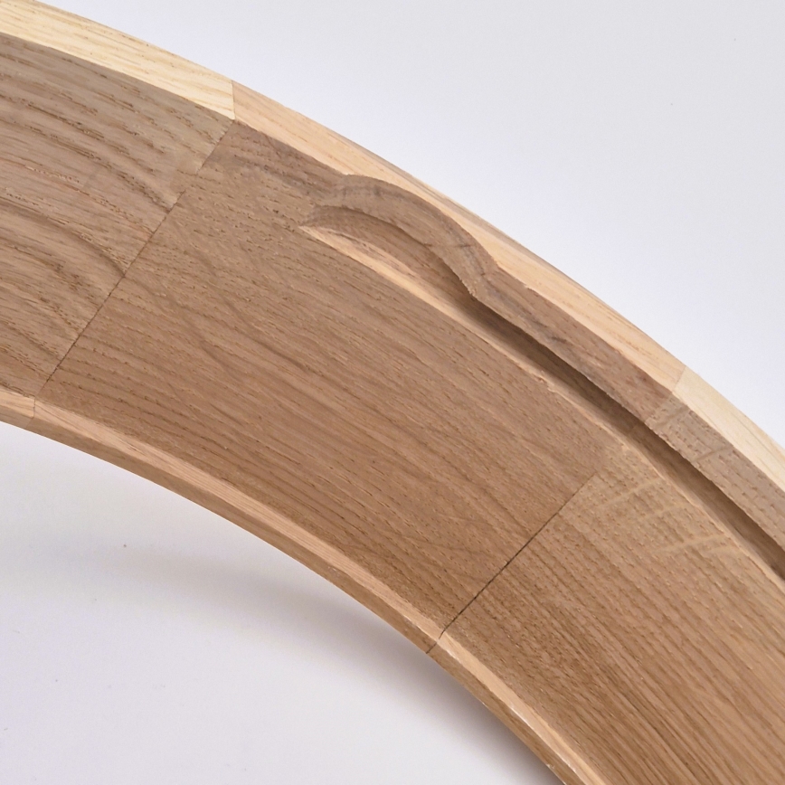 Badrumstaklampa OAK 2xE27/15W/230V IP54 ek Ø 27 cm