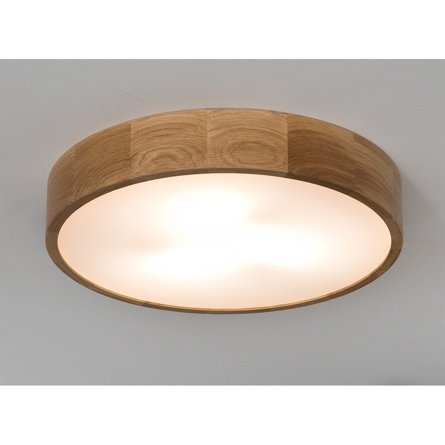 Taklampa OAK 3xE27/60W/230V ek Ø 47,5 cm