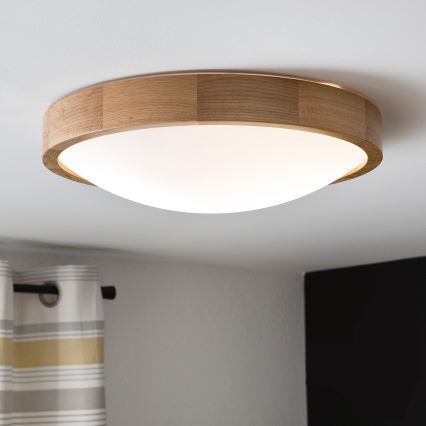 Taklampa OAK SLIM 2xE27/60W/230V ek ? 37 cm