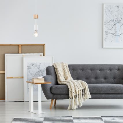 Taklampa på kabel ORAZIO 1xE27/60W/230V bok