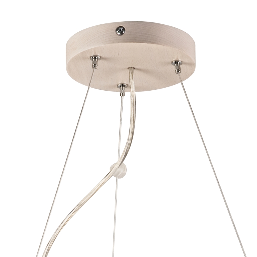 Taklampa med lina 3xE27/60W/230V Ø 47 cm, tall