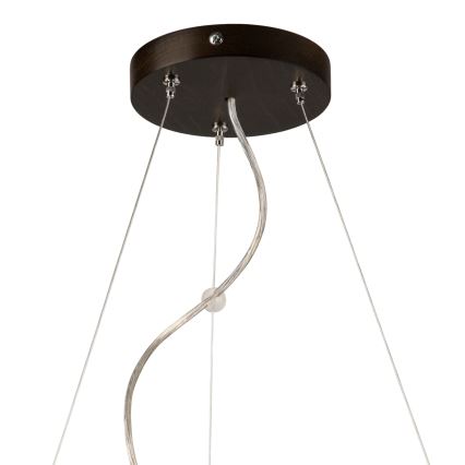 Taklampa med lina 3xE27/60W/230V Ø 47 cm, tall