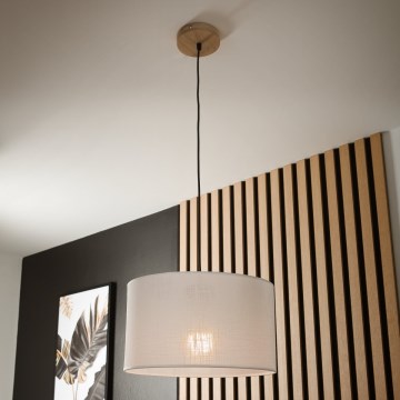 Taklampa på kabel ANTONIO 1xE27/60W/230V ek