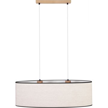 Taklampa på kabel BOHO 2xE27/40W/230V ek