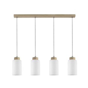 Taklampa på kabel BOSCO 4xE27/60W/230V ek